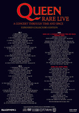 Load image into Gallery viewer, Queen Rare Live Expanded Collector&#39;s Edition 2CD 1DVD Set
