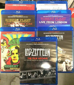Led Zeppelin Page & Plant 1996 Presentation Japan Tour Blu-ray 8 Discs set BDR