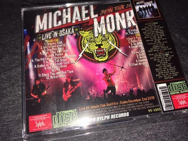 Michael Monroe One Man Gang Live In Osaka 2019 2CDR 24 Tracks