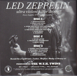 Led Zeppelin Ultra Violent Killer Droog CD 6 Discs 32 Tracks Empress Valley F/S
