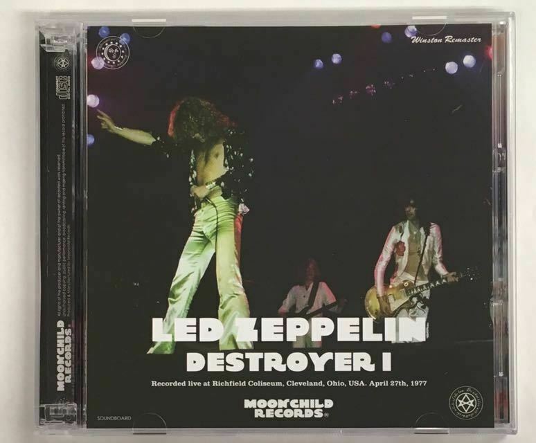 Led Zeppelin Destroyer 1 I 1977 Winston Remaster CD 3 Disc Set Moonchild Records