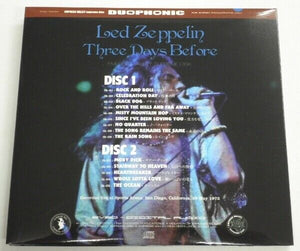 Led Zeppelin Three Days Before CD 2 Discs 14 Tracks Empress Valley Hard Rock F/S