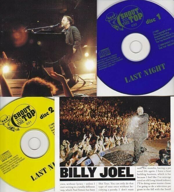 Billy Joel Last Pianoman Night 1999 New Jersey 2CD