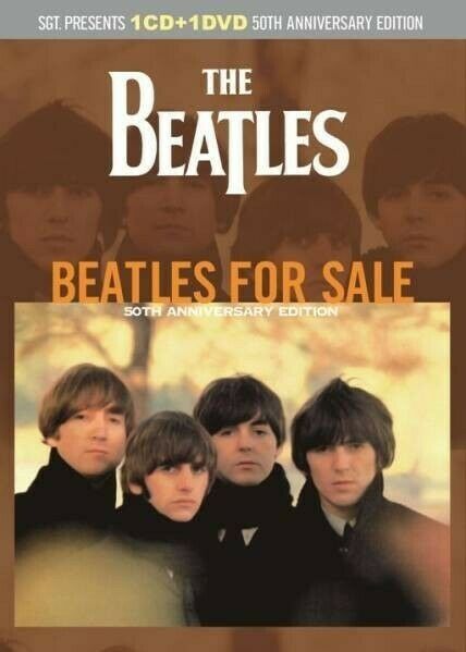 The Beatles For Sale 50th Anniversary Edition CD & DVD 2 Discs Set SGT. Label