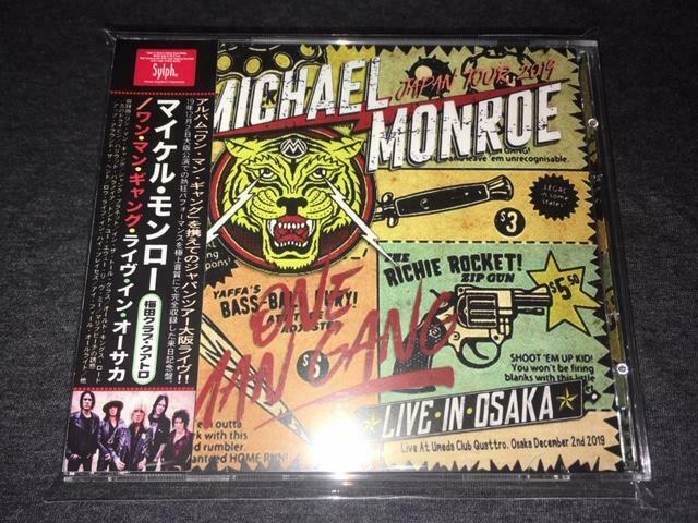 Michael Monroe One Man Gang Live In Osaka 2019 2CDR 24 Tracks