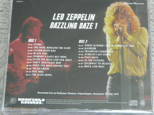 Led Zeppelin Dazzling Daze 1&2 Winston Remaster 2Title Set Moonchild Records