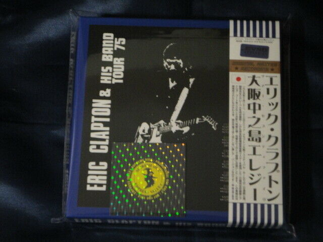 Eric Clapton & His Band Tour 75 Blue Box 4CD Bonus2CD 39 Tracks Mid Valley Music