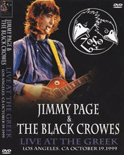 Load image into Gallery viewer, Jimmy Page &amp; The Black Crowes Live At The Greek Los Angeles DVD 1 Disc Hard Rock
