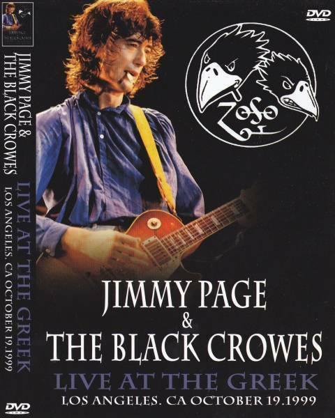 Jimmy Page & The Black Crowes Live At The Greek Los Angeles DVD 1