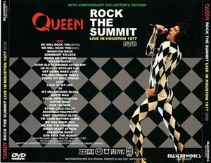 Queen Rock The Summit Live In Houston 1977 DVD 1 Disc 28 Tracks Music Japan F/S