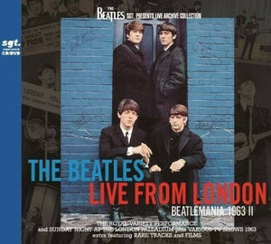 The Beatles Live From London 1963 1CD 1DVD Set 13 Tracks Music Rock Pops F/S