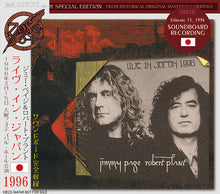 Load image into Gallery viewer, Jimmy Page &amp; Robert Plant Live In Japan 1996 2CD
