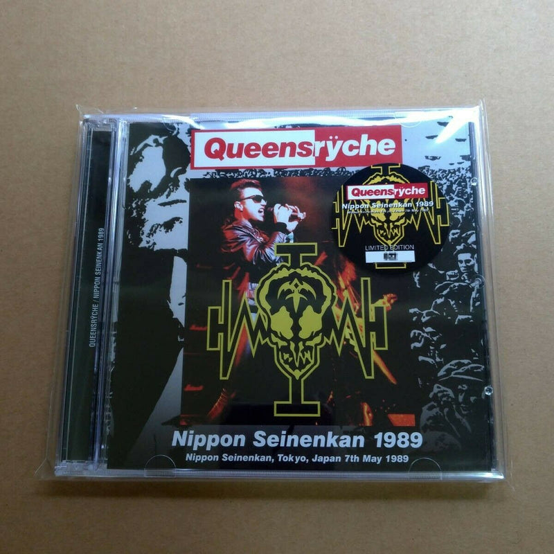 Queensryche Nippon Seinenkan 1989 2CD STEREO SOUNDBOARD