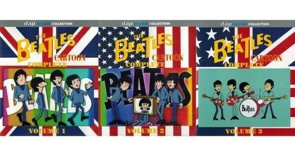The Beatles Cartoon Show Complete Blu-ray 3 Discs Set Anime DAP 