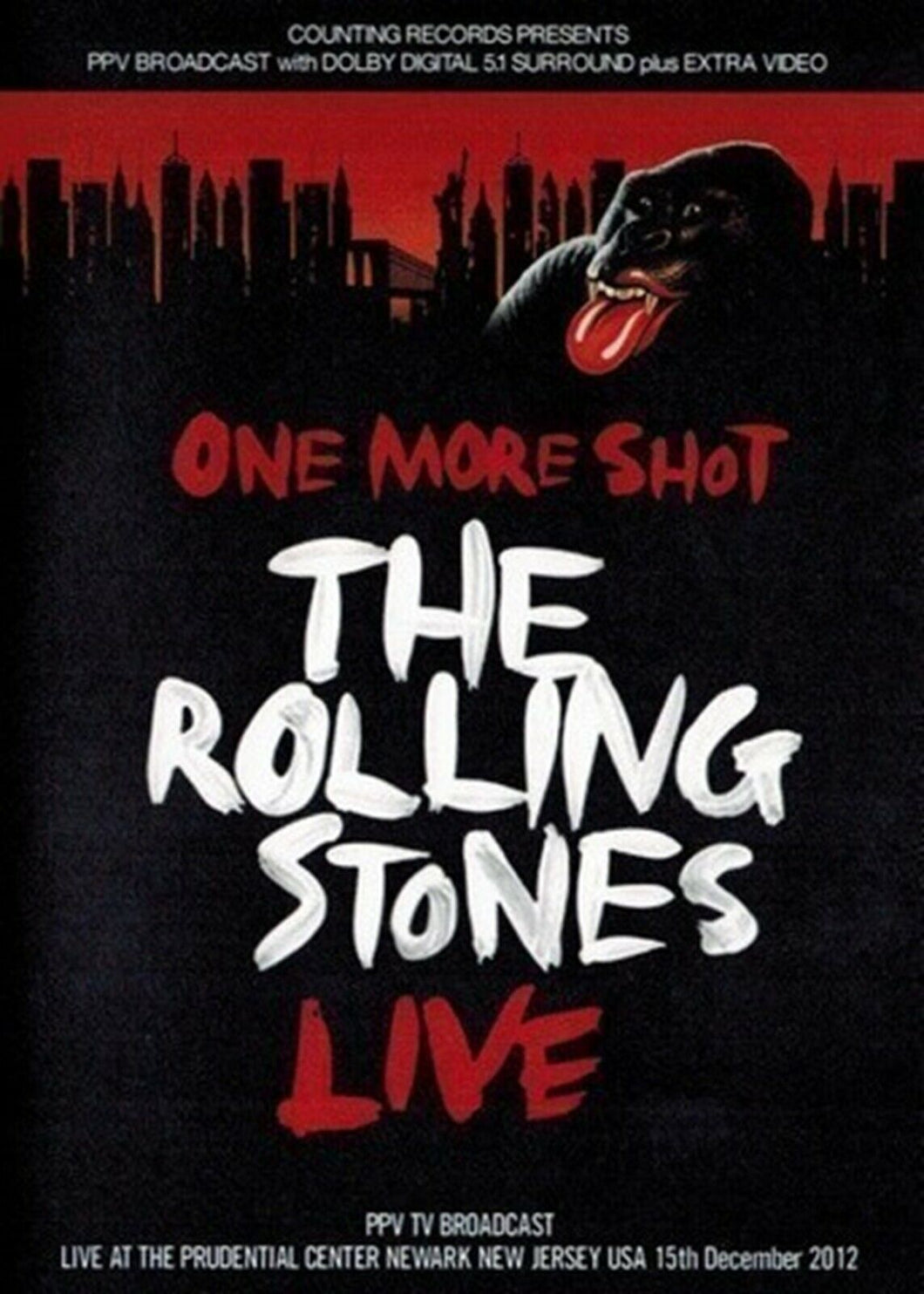 The Rolling Stones One More Shot Live New Jersey 2012 DVD 2 Discs 27 Tracks F/S