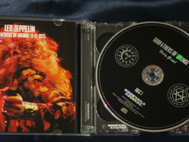 Led Zeppelin Godfathers Of Grunge 3CD Moonchild Records