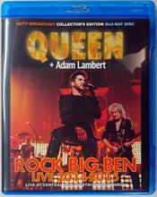 Load image into Gallery viewer, Queen Adam Lambert Rock Big Ben Live 2014-2015 Blu-ray 1 Disc 26 Tracks Music
