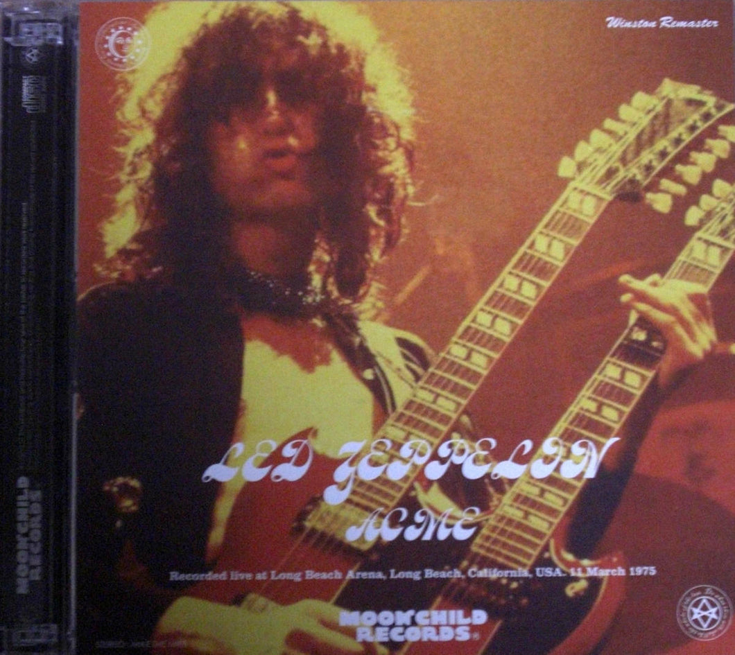 Led Zeppelin ACME CD 3 Discs 15 Tracks Winston Remasters Moonchild Records Music