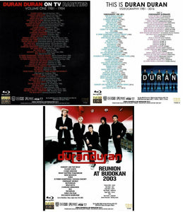 Duran Duran Budokan 2003 ON TV Rarities 1981-1984 2016 Blu-ray 3 Title 4 Discs