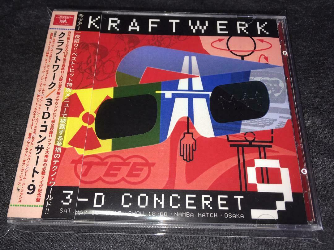 Kraftwerk 3-D Concert 9 2013 Namba Hatch CD 2 Discs 28 Tracks