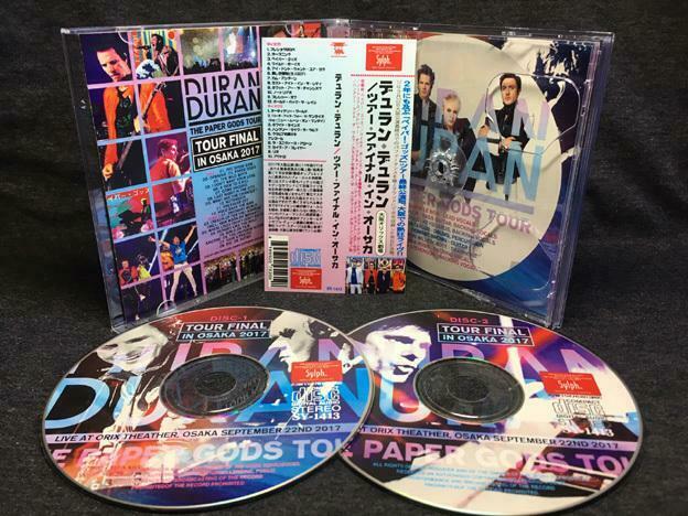 Duran Duran Tour Final In Osaka 2017 Orix Theather 2CDR 21 Tracks