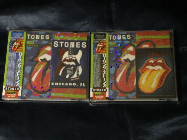 The Rolling Stones No Filter In Chicago 2 Days Complete CD 4 Discs 21 Tracks F/S