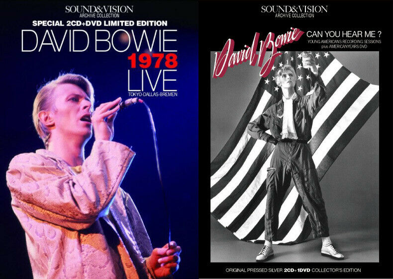 David Bowie 1978 Live Can You Hear Me Sound & Vision Archive 4CD 2DVD Set Music