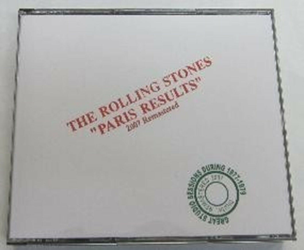 The Rolling Stones Paris Results CD 2 Discs 29 Tracks Rock Music 2007 Remastered