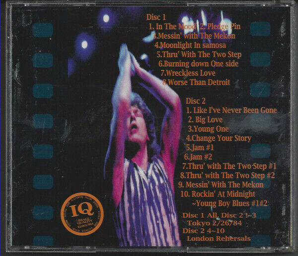 Robert Plant Moddy Guy Moments 1984 Tokyo February 26 CD 2 Discs 18 Tracks Music