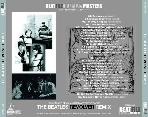 The Beatles Revolver Remix Beat File Premium Masters Limited 