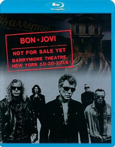 Bon Jovi Not For Sale Yet 2016 October 20 Blu-ray 1 Disc 21 Tracks Rock Music