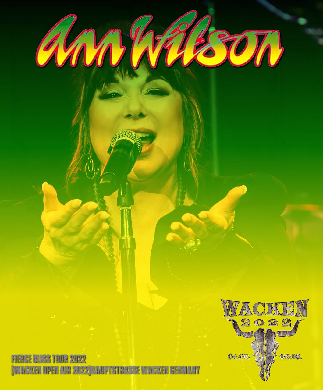 Ann Wilson / Fierce Bliss Tour 2022 (1BDR)