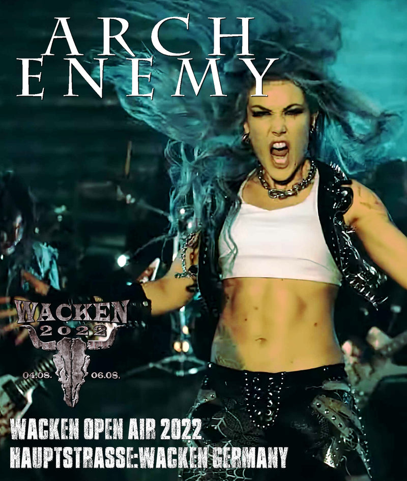 Arch Enemy / Wacken Open Air 2022 Hauptstrasse Wacken Germany (1BDR)