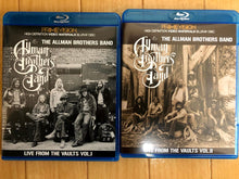 Load image into Gallery viewer, The Allman Brothers Band Live From The Vaults Vol. 1 &amp; 2 Blu-ray 2 Discs Set
