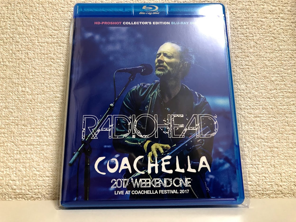 Radiohead Coachella 2017 Weekend One Blu-ray 1 Disc 22 Tracks Music Rock F/S