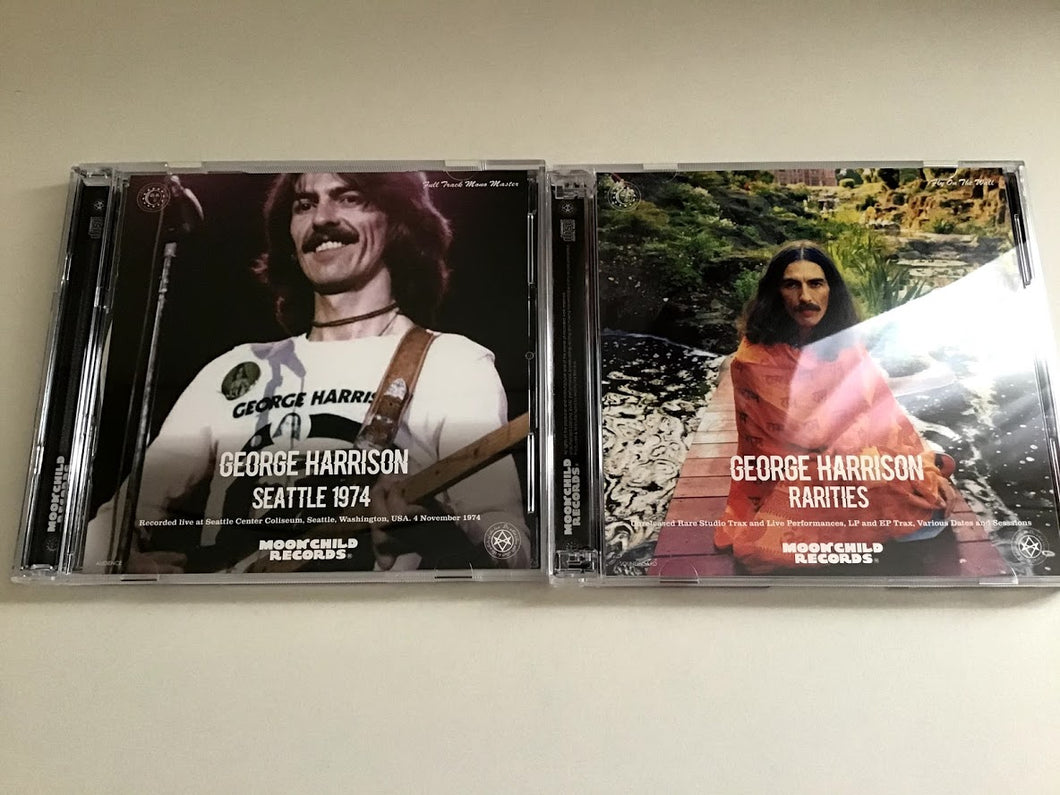 George Harrison Rarities Seattle 1974 CD 5 Discs Case Set Moonchild Music