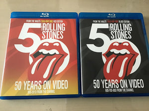 The Rolling Stones 50 Years On Video Black & Red Edition Blu-ray 4 Discs Set BDR