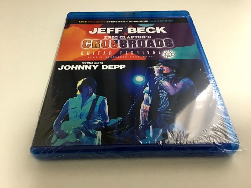 Jeff Beck Johnny Depp Crossroads Guitar Festival 2019 Blu-ray 9 Tracks BDR