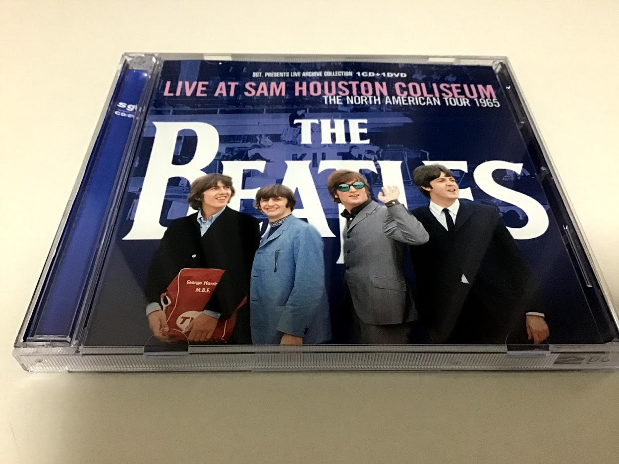 The Beatles Sam Houston Coliseum 1965 1 CD 1 DVD 2 Discs Set Music Sgt –  Music Lover Japan