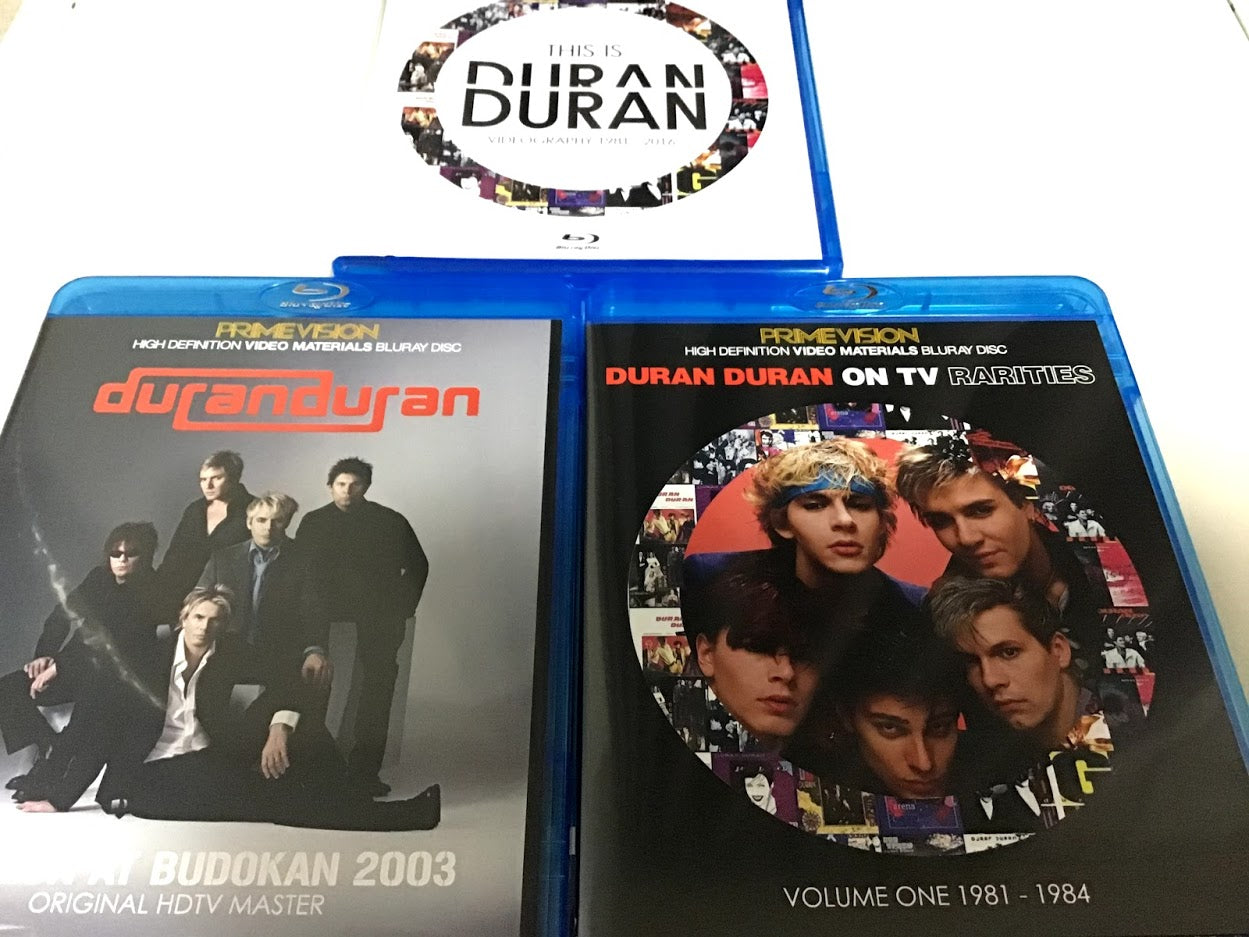 Duran Duran Budokan 2003 ON TV Rarities 1981-1984 2016 Blu-ray 3