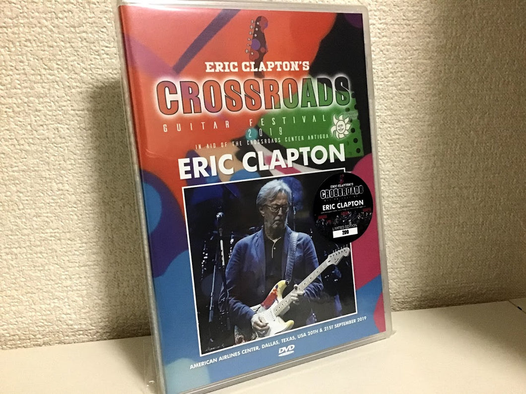 Eric Clapton Crossroads Guitar Festival 2019 DVD 1 Disc 17 Tracks Music Rock F/S