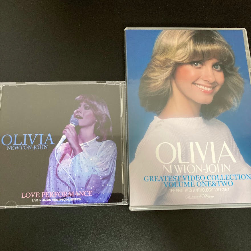 OLIVIA NEWTON-JOHN Love Performance Greatest Video Collection 2CD