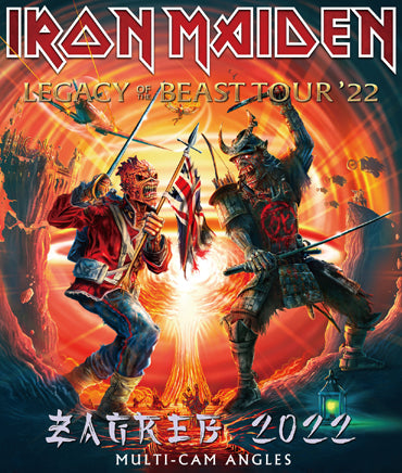 IRON MAIDEN / ZAGREB 2022 : MULTI-CAM ANGLES (1BDR)