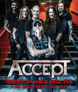 ACCEPT / HEROES OF WORLD ROCK 2019 + M3 ROCK FESTIVAL 2021 (2BD)
