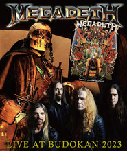 Load image into Gallery viewer, MEGADETH / LIVE AT BUDOKAN 2023 (1BDR)
