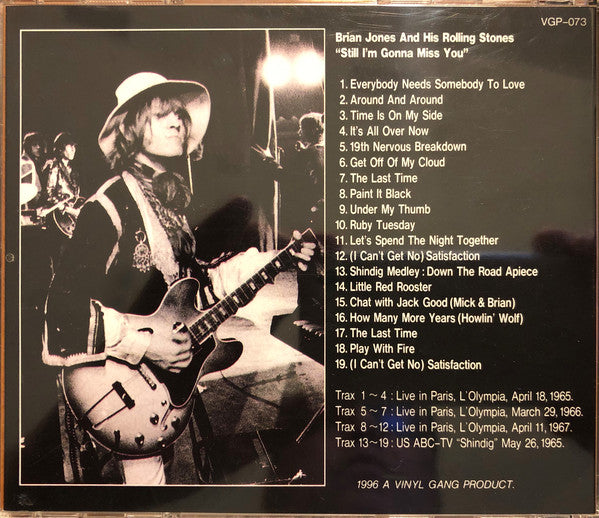 BRIAN JONES /  STILL I'M GONNA MISS YOU 1CD VGP-073 THE ROLLING STONES