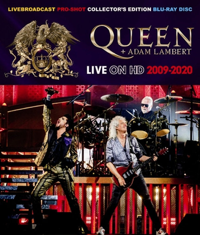 QUEEN + ADAM LAMBERT / LIVE ON HD 2009-2020 (1BD)