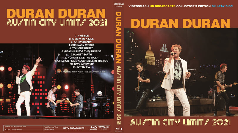 DURAN DURAN / AUSTIN CITY LIMITS 2021 (1BDR)