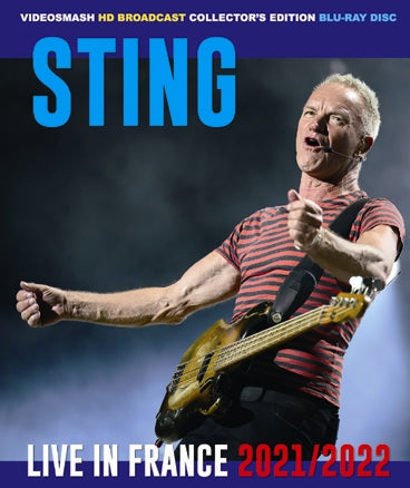 STING / LIVE IN FRANCE 2021-2022 (1BDR)