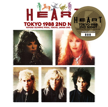 HEART TOKYO 1988 2ND NIGHT 2 CD
